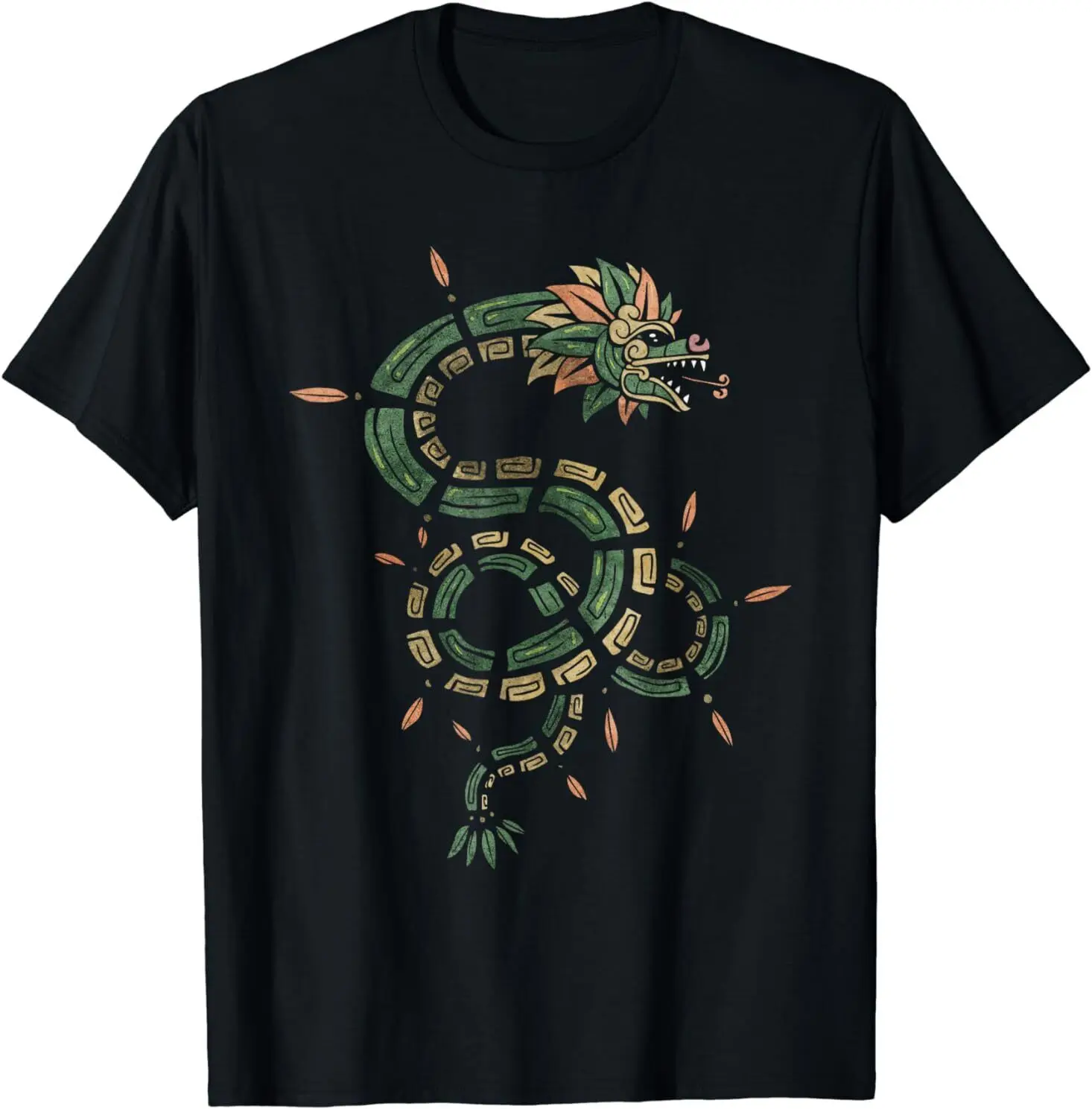 

NEW LIMITED Quetzalcoatl Aztec Mayan Design Gift Idea Premium T-Shirt S-3XL