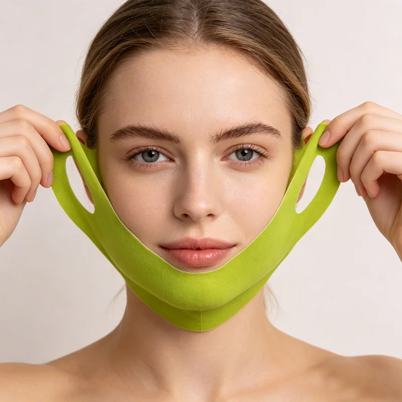 Cactus V-Shape Face Mask 5 Pack – Moisturizing Facial Sheet Masks with Cactus Extract, Hydrating Skincare for All Skin Types