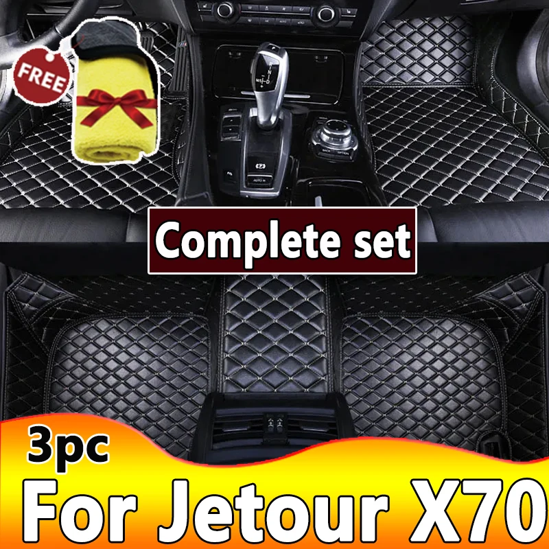 

Car Floor Mats For Jetour X70 Seven Seats 2020 2021 2022 Custom Auto Foot Pads Automobile Carpet Cover Interior Accessories