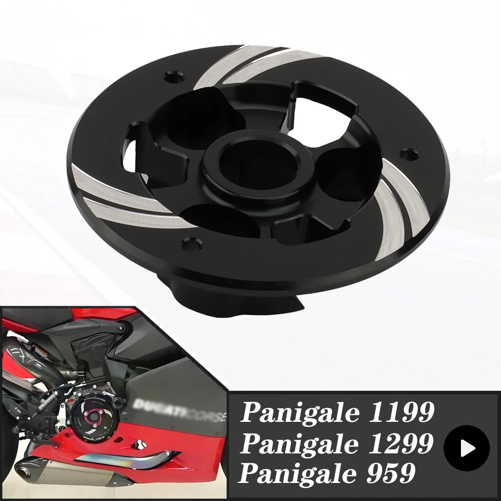 Voor Ducati Panigale 959 1199 1299 V2 Motorfiets Motor Clear Clutch Cover Panigale 959 Panigale 1199 Panigale 1299 Panigale V2 - afbeelding 1