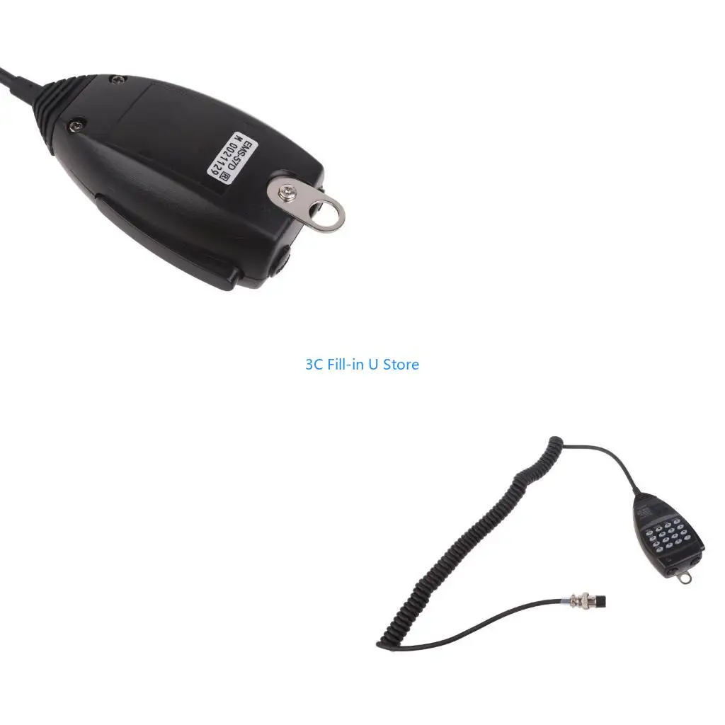 G8TA Microphone for Alinco DR03 DR06 DR135 DR235 DR435 DR635 Walkie Talkie Keypad Mic Speaker