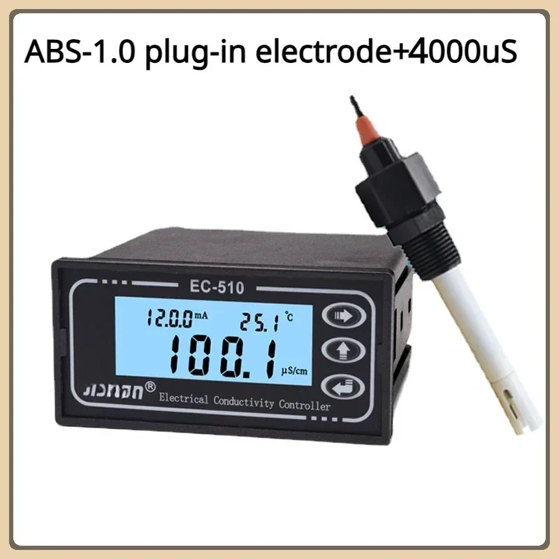 Online Conductivity Meter Pure Water Detection TDSEC Meter Conductivity Sensor Electrode EC-510 Jishen EC451