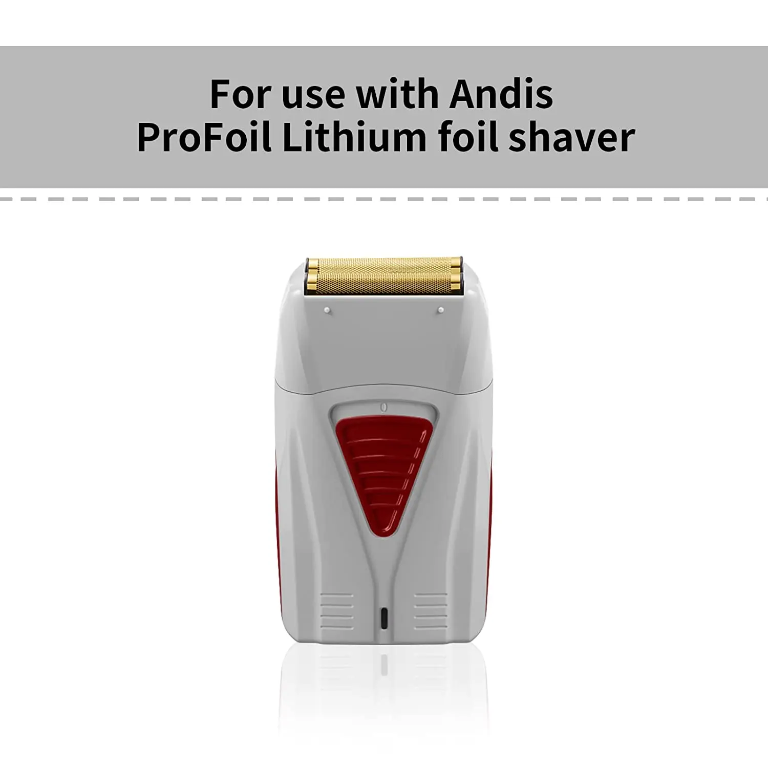 ماكينة حلاقة احترافية بديلة للرقائق والقواطع المتوافقة مع ماكينة الحلاقة الكهربائية Andis 17150(TS-1)/17155/17200 وقواطع التيتانيوم الذهبية
