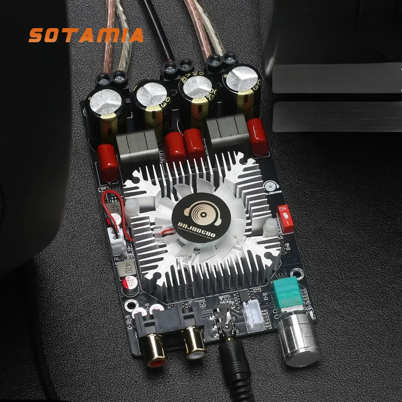 Amplificador de Potencia SOTAMIA TPA3251, Amplificador Estéreo 220W+220W, Puente Mono PBTL 350W, Amplificador de Sonido para Altavoces, Amplificador de Audio para el Hogar