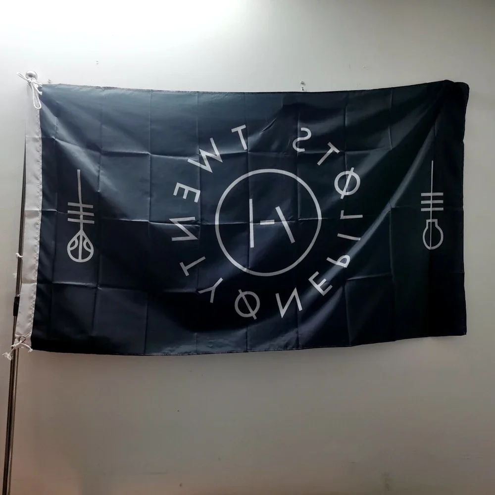 Twenty One Pilots Flag Outdoor Indoor Banner For Home Decor 90x150cm Polyester