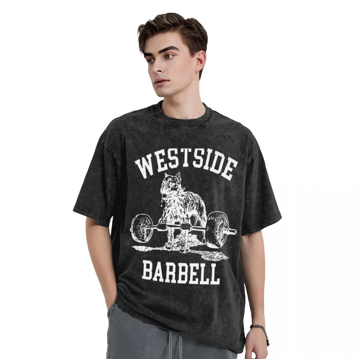 

Westside Barbell Gym Weight Lifting Exercise Fitness T-Shirt shirts graphic plain mens workout shirts