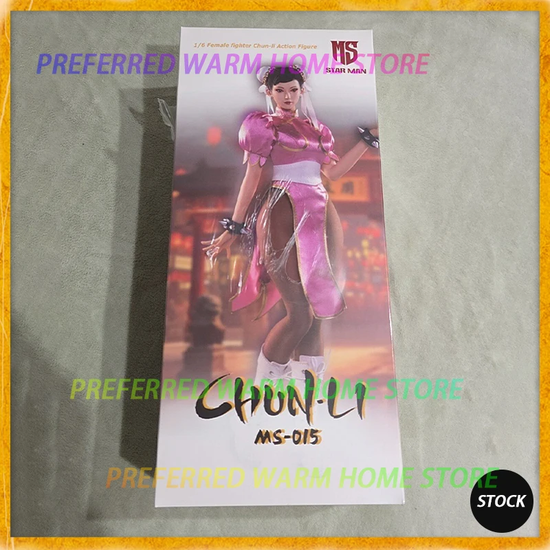 

In Stock STAR MAN MS-015 Chun-Li 4.0 Movability Model Toys Collection Starman MS015 1/6 Soft Rubber SF 6