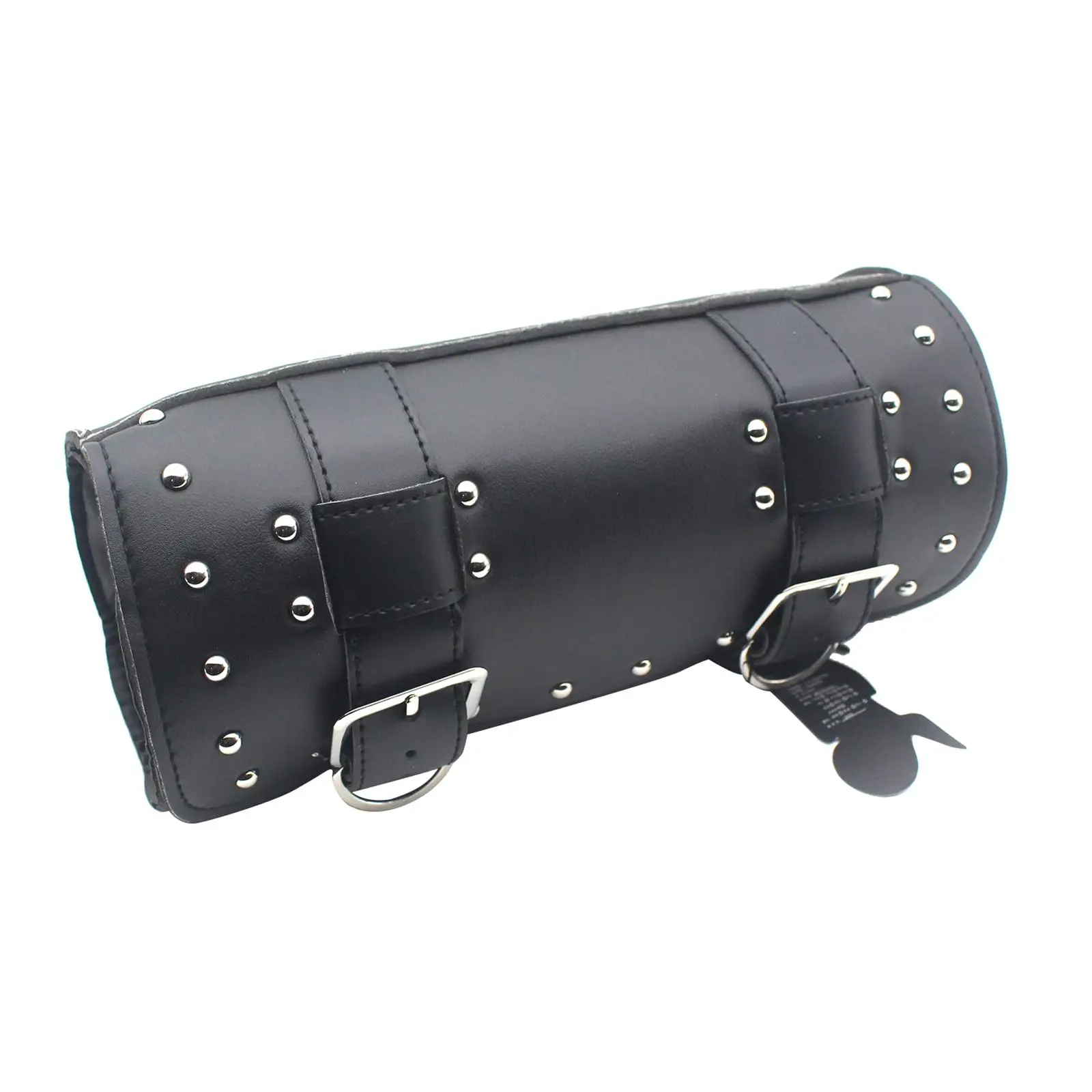 

Black Leather Front Fork Motorcycle 12\\\" Tool Bag Organiser