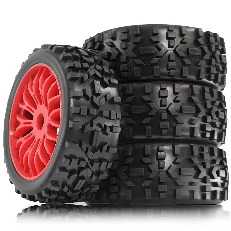 RS 1/8 Scale Off-Road Truck Tires R295 - Fits Serpent SRX8 & Kyosho MP9