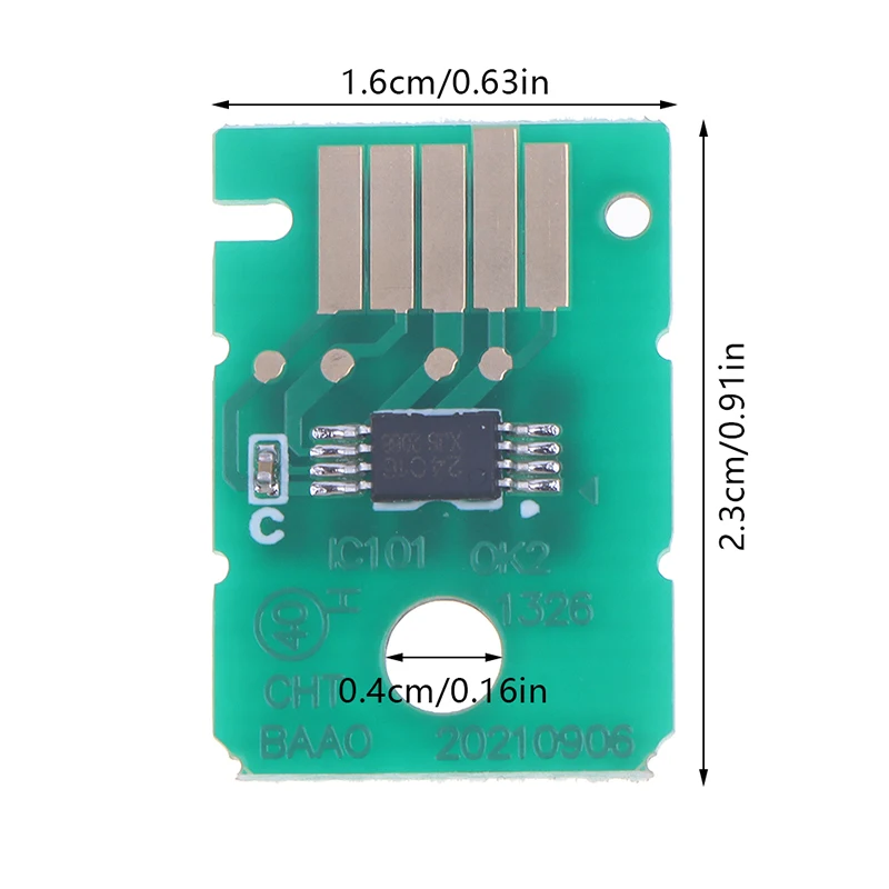 Chip da caixa de manutenção de 2 pces MC-G02 compatível com g1820 g2820 g3820 g2860 g3860 chip do tanque de tinta residual