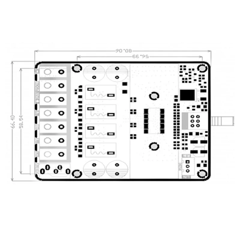 【BRILLIANT 】Dual-Channel Amplifier Board Digital Amplifier Module Audio Amplifier Module TPA3221 Class D Convenient 85W Audio Ac