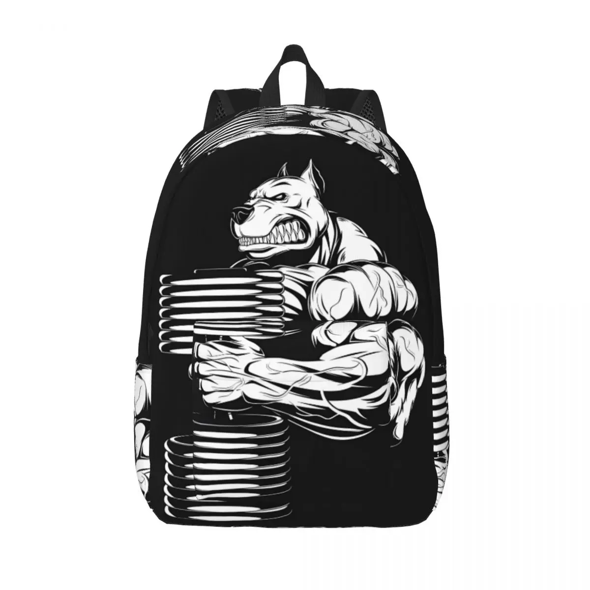 Exercise Bodybuildings Backpack GYM Fitness Dog College Backpacks Girl Designer Soft High School Bags Aesthetic Rucksack