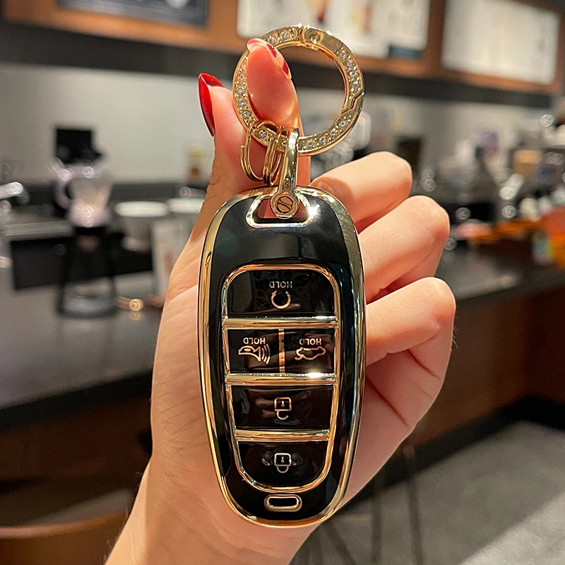 Capa tpu para chave de carro, capa para hyundai elantra sel palisade 2022 sonata n line sel ioniq santa fe tucson nexo nx4 atos prime solaris