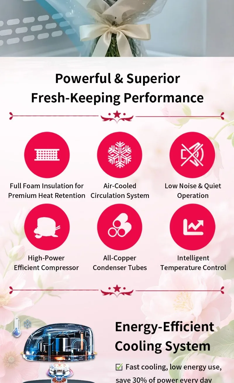 Smart Custom Supreme Indoor Bouquet Use Price Flower Vending Machine for Sale