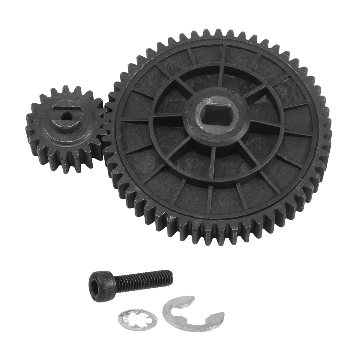オフロード車用高トルクメタルギアキット,ゲーム部品,spur,55t,19t,1/5 hpi,rofun,baha,Rovan,km,baja,5b,5tに適合5sc