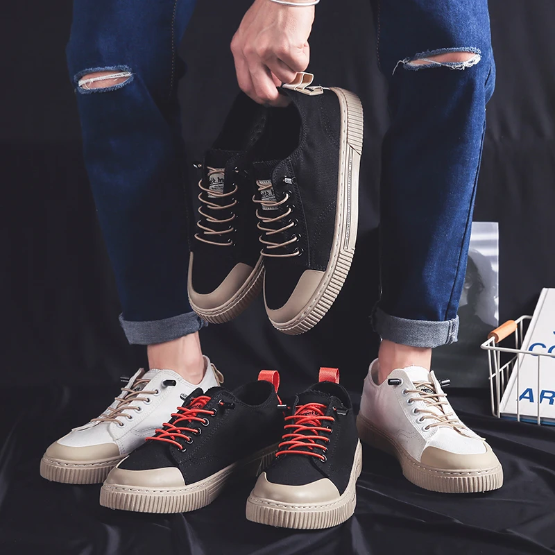 Canvas Casual Shoes Men's Sneakers New In Low Casual Fashion Sports Shoes Lightweight Original for Men Shoes Best Sellers Produc