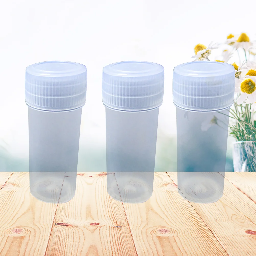 100pcs 5ml Transparent PP Container Empty Tubes Plastic Bottles Transparent Beads Organizers Boxes Bottles