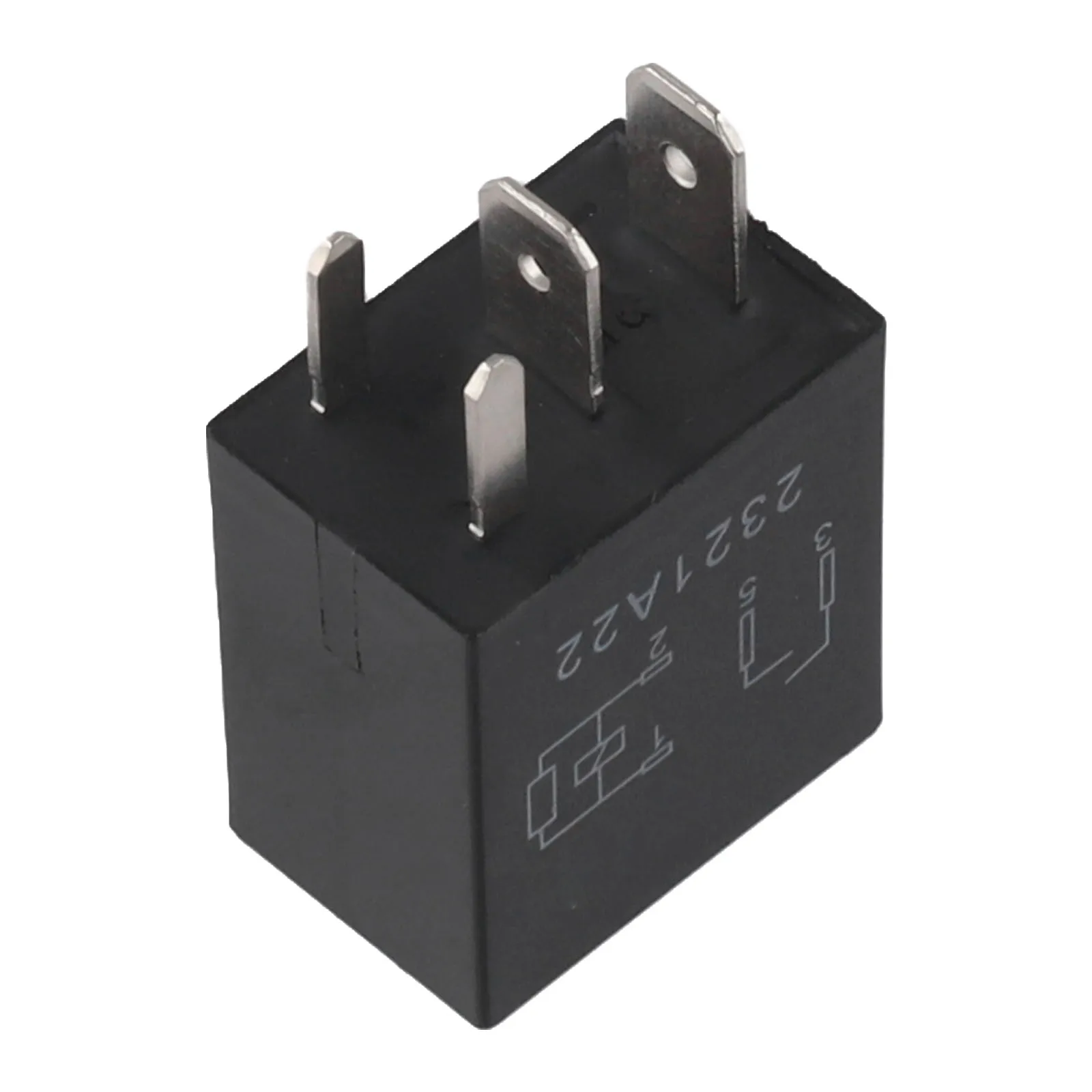 6-Pack 12V DC 4-Pin Automotive for Power Relay 8T2T-14B192-AA Compatible with Select for ford Vehicles for Electrical System