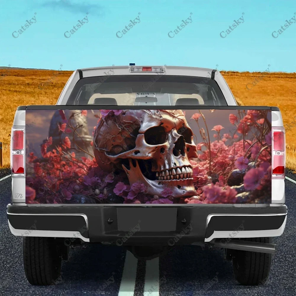 

Horror skull Car rear tail stickers auto stickers car decal creative stickers cars body exterior truck decoration sticker