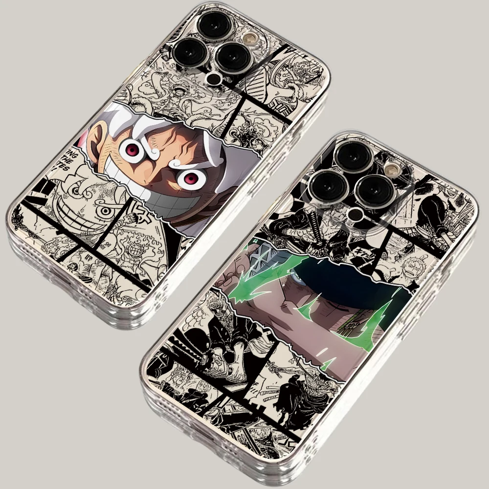 One P-Pieces L-Luffies Zoroes Phone Case for Samsung Galaxy A57 A56 A55 A54 A52 A37 A36 A26 A17 A16 A07 A06 4G 5G Soft TPU Cover