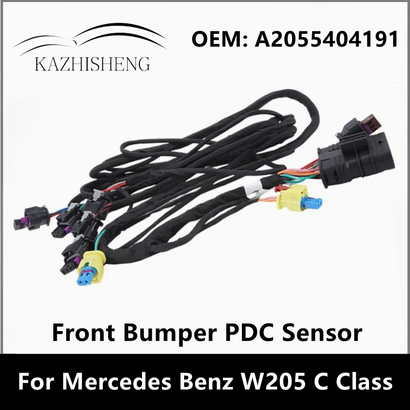 

A2055404191 Front Bumper PDC Sensor Wiring Harness Parking For Mercedes Benz W205 C Class 2055404191