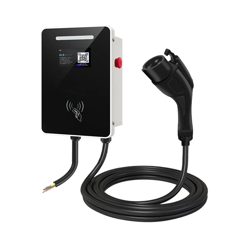

7KW 11KW Fixed Current 32A 240V New Home Electric Vehicle Charging Station Wall Box