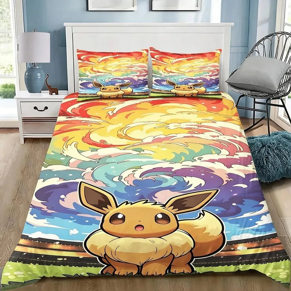 set-di-biancheria-da-letto-3d-con-stampa-anime-eevee-nuovo-e-di-tendenza-per-letto-singolo-matrimoniale-queen-size-king-size-per-adulti-e-bambini-set-copripiumino-e-lenzuola