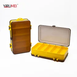 Double-Sided Tackle Box Fake Bait Lure Hook Storage Box Fishing Accessories Tool Storage Box Carp Wobbler Fishing Supplies