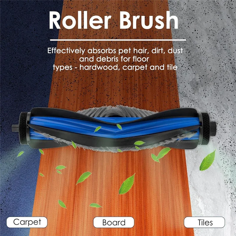 【Berserk】لـ ECOVACS DEEBOT X8 PRO Omni/ X8 Omni جهاز آلي لتنظيف الأتربة فرشاة جانبية رئيسية مجموعة ملحقات فلتر Hepa