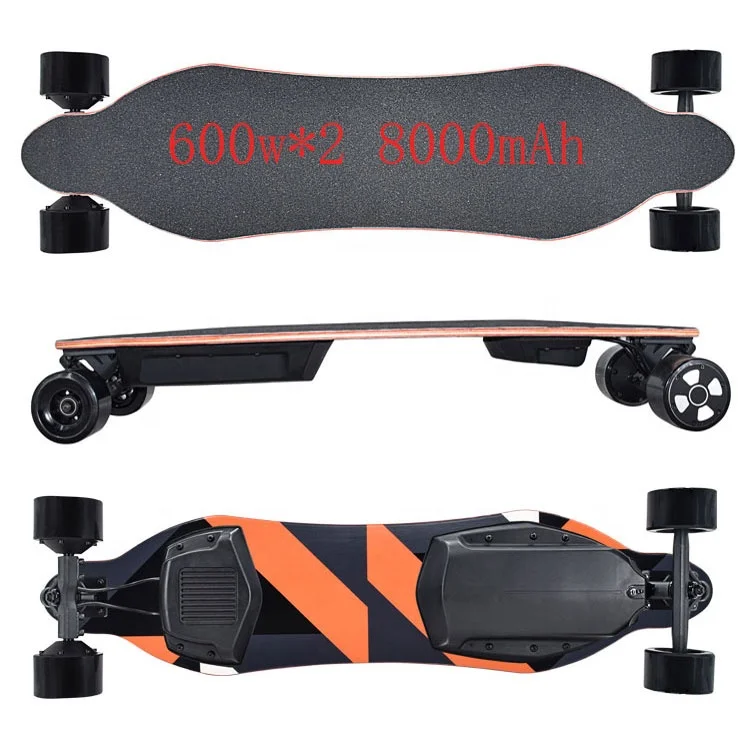 

2000w Electrico Maple Remote Control Elwctric Longboard Electric Skateboard Eu Warehouse