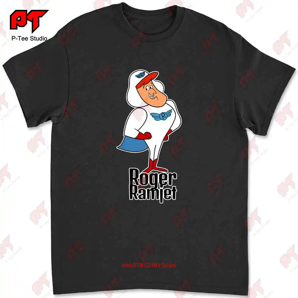 Roger Ramjet Narrator General G. I. Brassbottom T-shirt ZOHP