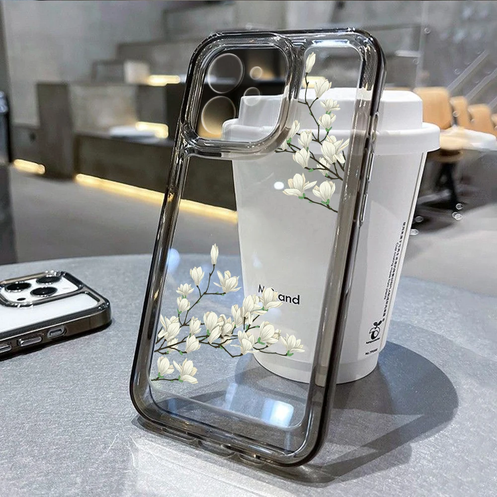 Voor iPhone 15 Pro Max Case Voor iPhone 11 Case iPhone 16 13 12 14 Pro Max XR XS X 7 8 Plus SE Liefde Hart Helder Schokbestendige Cover