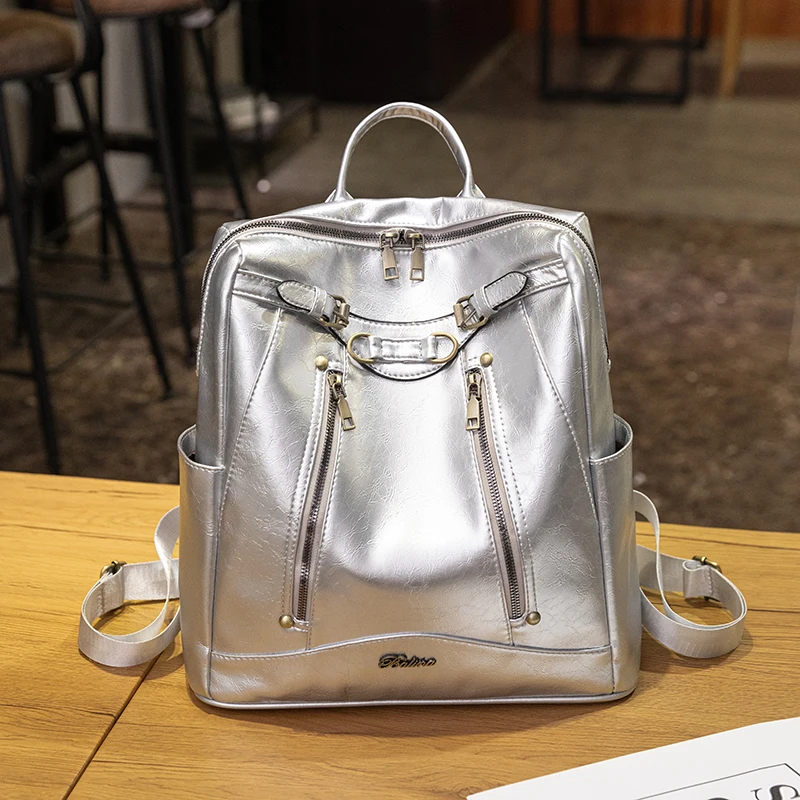 Luxury Bags For Young Women - Marka Lüks Sırt Çantaları Yumuşak Deri