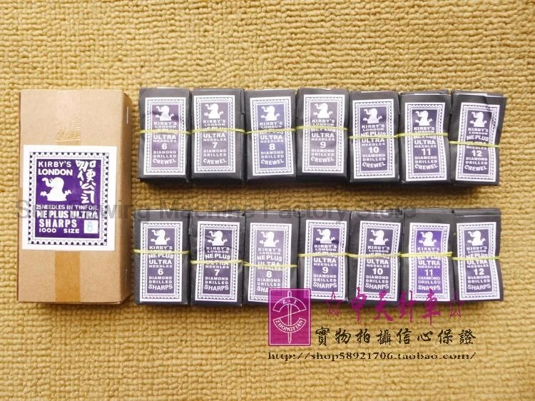 Немецкая игла для ручной вышивки с изображением слона, импортная закаленная игла для ручной вышивки, швейные иглы Сучжоу