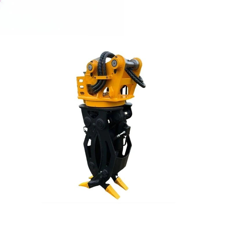 High Quality Rotating Log Grapple for Excavator 5-8 Ton