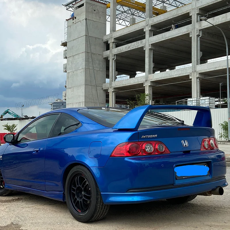 For 2002--2006 Honda Acura Integra DC5 Rear Spoiler High Quality ABS Plastic Unpainted Spoiler Trunk Boot Wing Spoiler