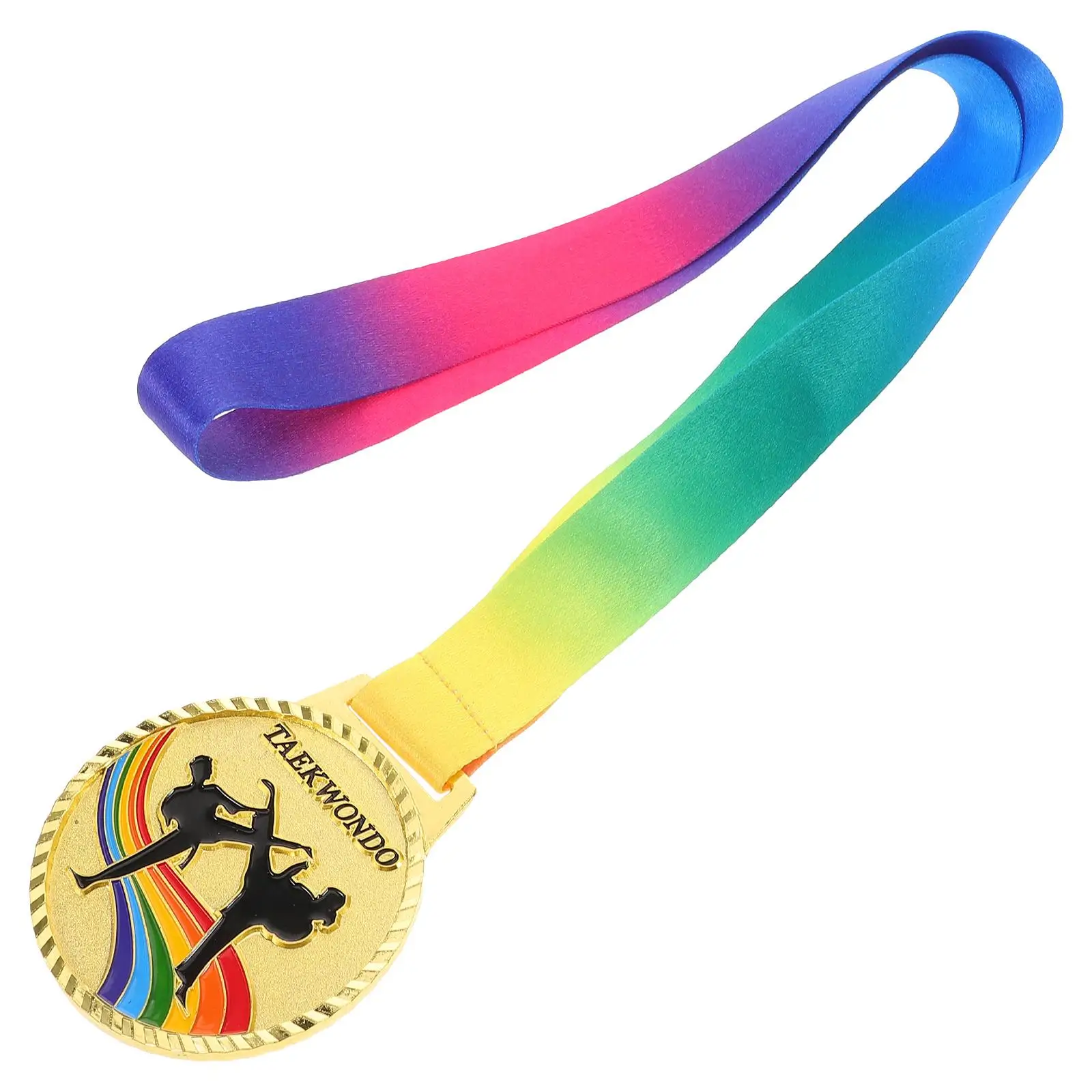 

Golden Prize Medals Metal Taekwondo Honor Medals Sports Competitions Taekwondo Medal Award Medals for Taekwondo Event
