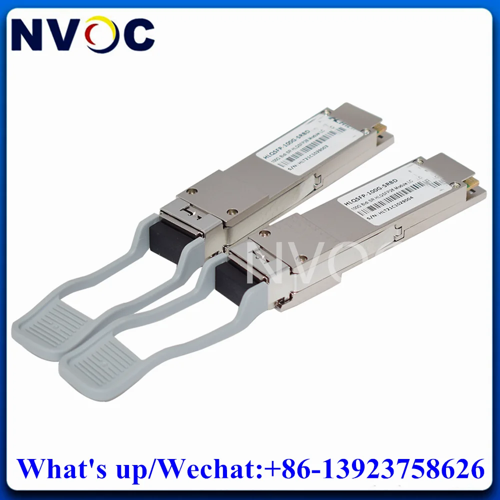 

QSFP-40G-SR-BD 40G QSFP+ SR4 BIDI LC Connector,Bi-direction SRBD 850nm 100M With MMF Fiber Modules