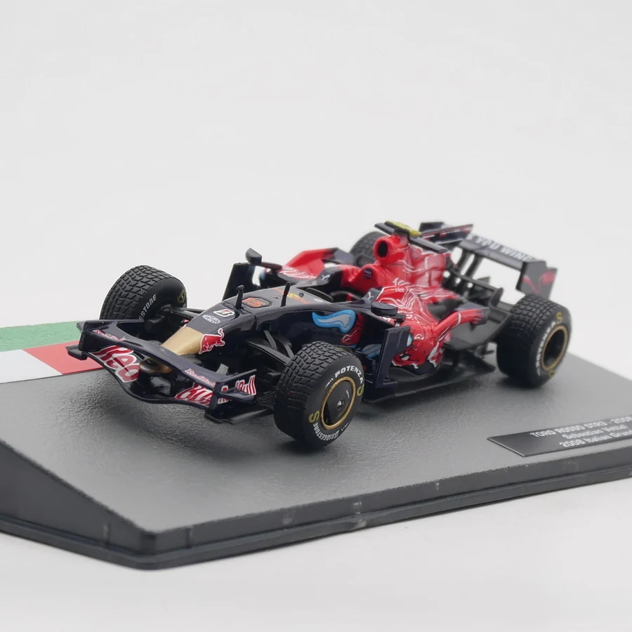 Ixo 1:43 Racing TORO ROSSO STR3 2008 Sebastian Vettel 2008 Italian Grand Prix Diecast Car Model Metal Toy Vehicle