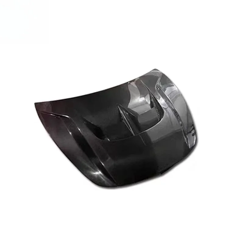 For Model Y Aggressive HK Style Carbon Fiber Hood for Model Y, Wet Laid Carbon, Sporty Design