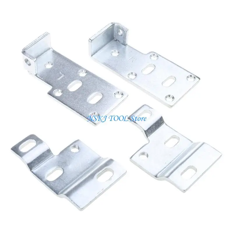 L8RC الدقة وضعت خزانة دعم الأجهزة الرف دعم بين قوسين الثقيلة خزانة أداة معلقة للمطبخ وخزانة الملابس #3