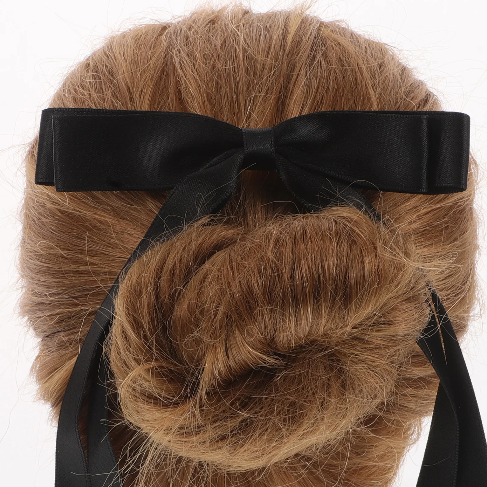 

2pcs Bowknot Ribbon Hair Clips Durable Half-Up Hairstyle Accessories Versatile Cute Women Toddler Girls Party Wedding Daily Use