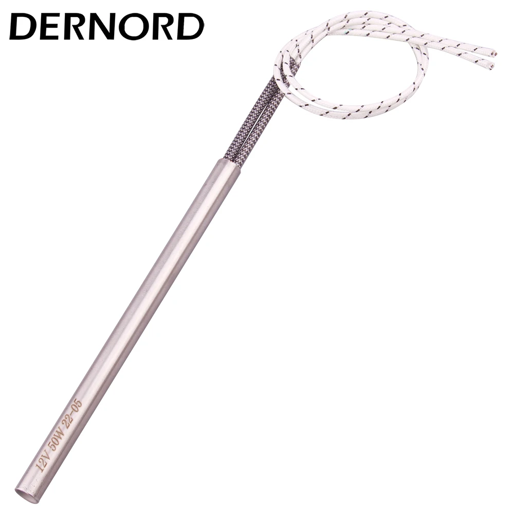 DN8 DC 12V Cartridge Heating Element Ignitor Starter for Fireplace Grill Stove 1/4\'\' Heater for Wood Pellet Stove 50w/75w/100w