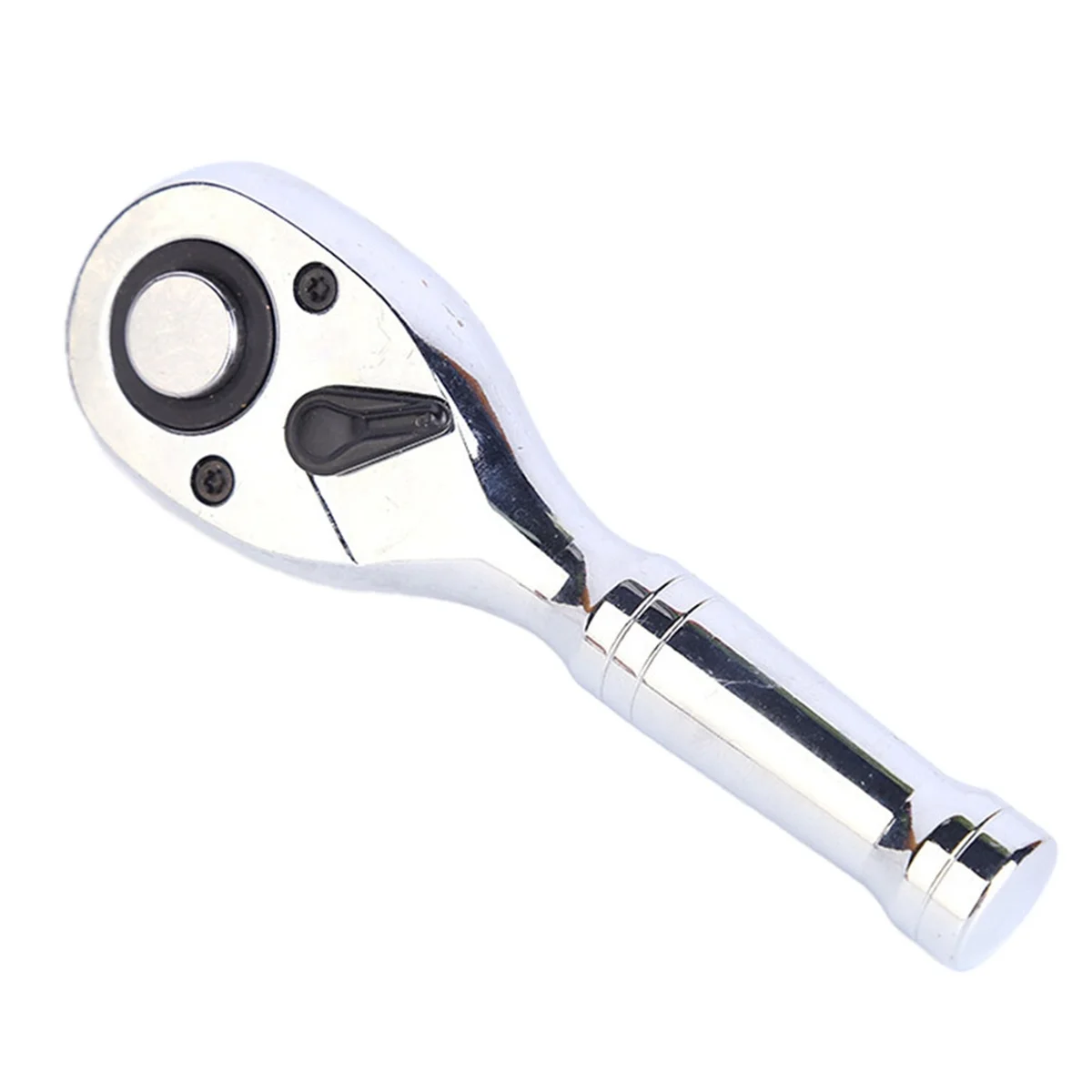 퀵 소켓 래칫 렌치, 양방향 짧은 핸들, 72 톱니 스패너, 미니 자동차 손 수리 도구, 3/8 인치