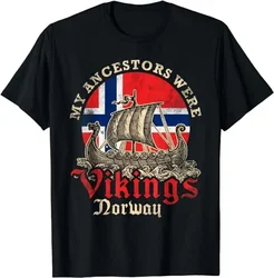 NEW LIMITED Norwegian Norway Viking Ship Flag T-Shirt Size S-5XL