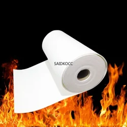 SAIDKOCC Hotsale 1-10mm Thickness Aluminum Silicate Ceramic Fiber Paper 1260 Thermal Insulation Ceramic Fiber Paper