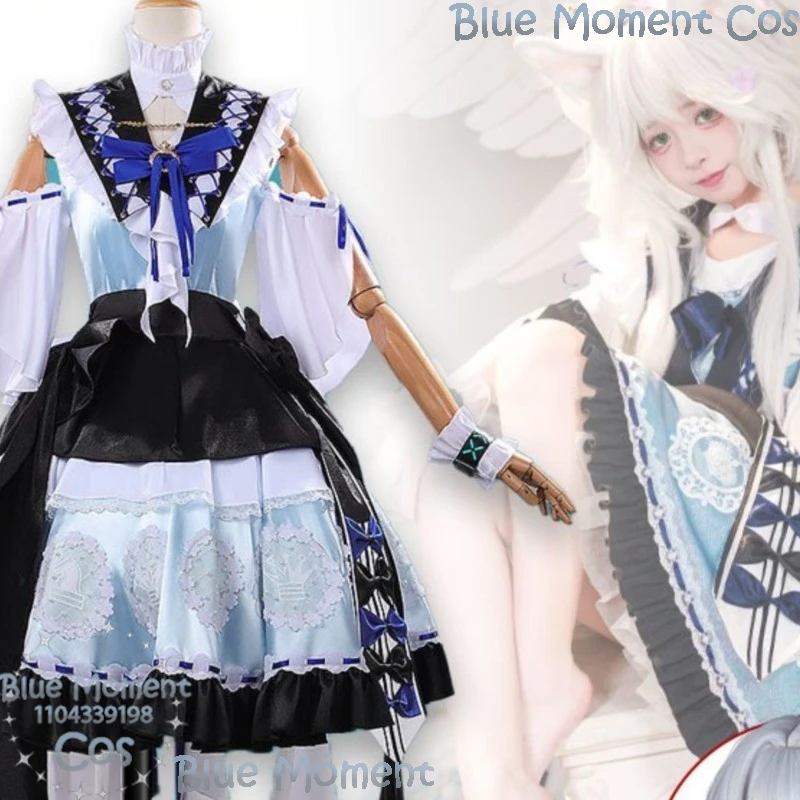 

Arknights Rosemary Cosplay Costume Anime Game Roleplay Outfit Light Dream Series Dress Party Wear Collection Festival Comic Con