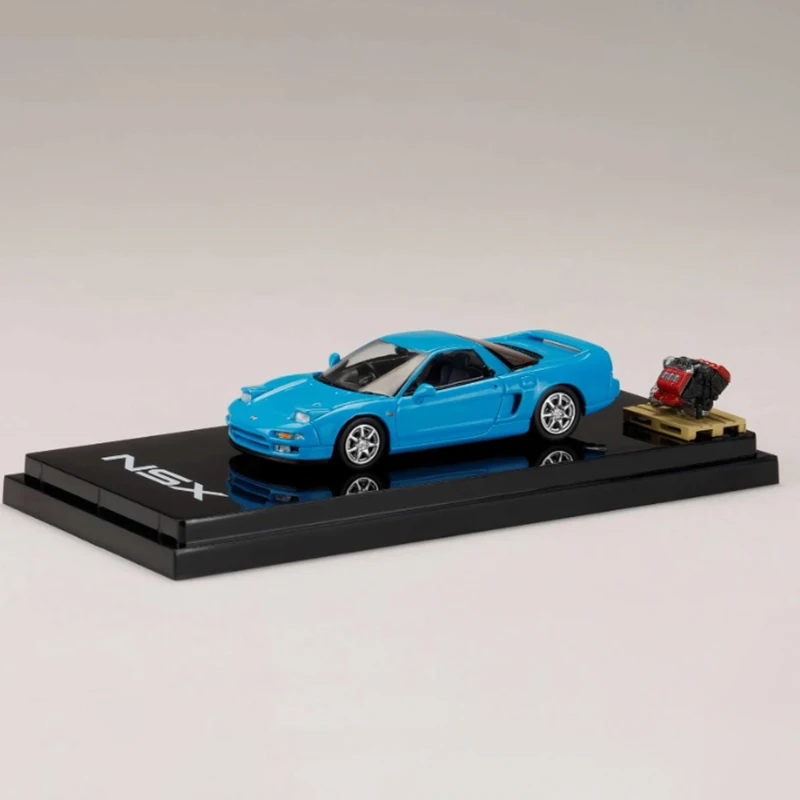Hobby Japón Diecast escala 1:64 Honda NSX-R (Na1) con motor aleación coche modelo colección recuerdo exhibición estática ornamento regalo