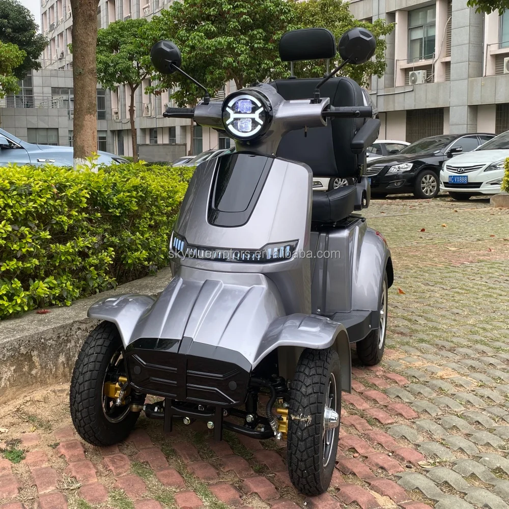EU Warehouse Powerful Heavy Duty 4 Wheel Electric Scooters for Seniors Mobility Scooter 60V Battery Long Range Travel