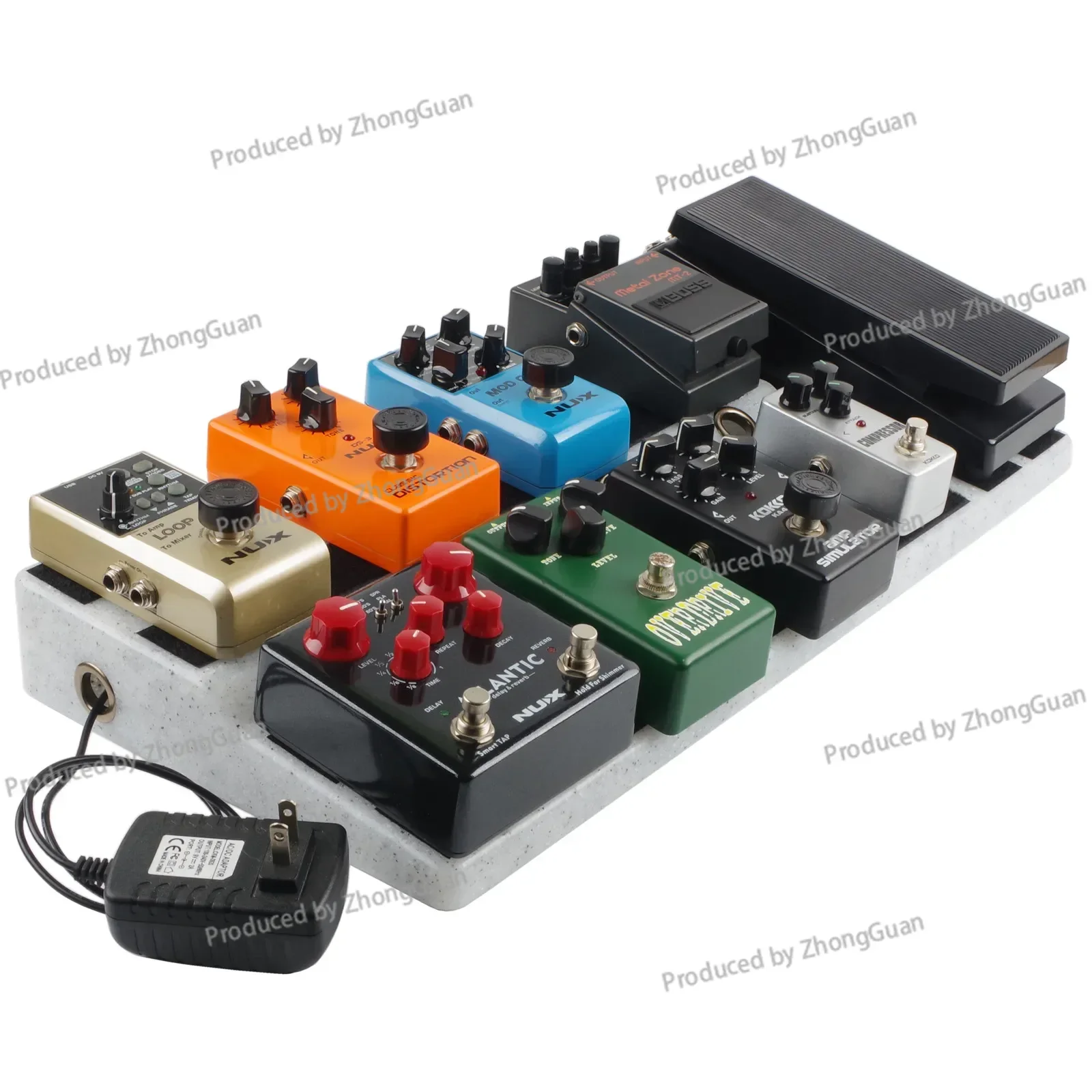 Single Effect Board, Effect Trackpad, Hidden Power Supply, Ultra-light, Super-strong and Large Capacity